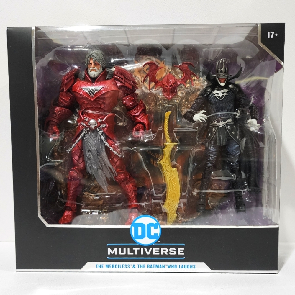 DC Multiverse The Merciless & The Batman Who Laughs McFarlane Toy Action Figures